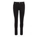 Womens Black Branded Skinny Fit Jeans 43750 by Versace Jeans Couture from Hurleys