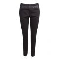 Womens Black PU Panel Trousers 32525 by Versace Jeans from Hurleys