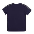 Boys Navy Logo Series S/s T Shirt 84138 by EA7 from Hurleys