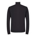 Mens Black Branded Half Zip Knit Jumper 30973 by Lacoste from Hurleys