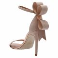 Womens Nude Suede Zandala Bow Heels 41052 by Ted Baker from Hurleys