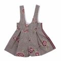 Girls Tartan Floral Pinafore Playsuit 48415 by Mayoral from Hurleys