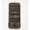 Mens Classic Tartan Hanging Wash Bag 93763 by Barbour from Hurleys
