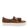 Womens Tan Arlot Loafer Platform Shoes 33449 by Moda In Pelle from Hurleys