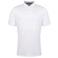 Mens White Pug Tipped S/s Polo Shirt 23675 by Ted Baker from Hurleys