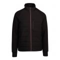 Mens Black Cycle Stripe Hybrid Jacket 85078 by PS Paul Smith from Hurleys