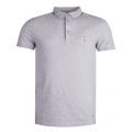 Mens Light Grey Casual Principle 1 S/s Polo Shirt 32104 by BOSS from Hurleys