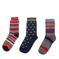 Womens Mix Stars & Stripes 3 Pack Sock Gift Set 52409 by PS Paul Smith from Hurleys