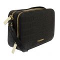Womens Black Stina Double Zip Mini Camera Bag 89355 by Ted Baker from Hurleys