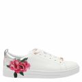 Womens White Lialy Print Trainers 41054 by Ted Baker from Hurleys