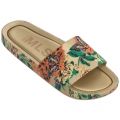 Womens Gold Floral Beach Slides 19443 by Melissa from Hurleys