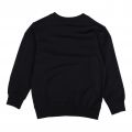 Boys Black Silver Toy Sweat Top 101264 by Moschino from Hurleys