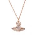 Womens Rose Gold Minnie Bas Relief Pendant 29721 by Vivienne Westwood from Hurleys