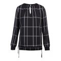 Womens Black Melo Check Blouse 54912 by Ted Baker from Hurleys