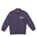 Boys Navy Branded Funnel Neck Zip Tracksuit 48183 by EA7 from Hurleys