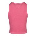 Womens Garden Rose Crop Timeless Circle Tank Top 103349 by Tommy Jeans from Hurleys