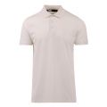 Mens Cream Tonal Mini Man S/s Polo Shirt 108034 by Karl Lagerfeld from Hurleys