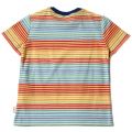 Boys Antique White Lilouan Striped S/s Tee shirt 31352 by Paul Smith Junior from Hurleys