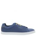 Mens Blue Sarpio Trainers 21738 by Ted Baker from Hurleys