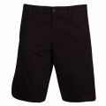 Athleisure Mens Black Liem4-5 Chino Shorts 42545 by BOSS from Hurleys