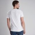 Mens White Comp S/s T Shirt 42467 by Barbour International from Hurleys