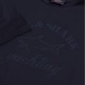 Mens Navy Tonal Logo Shark Fit S/s T Shirt 32826 by Paul And Shark from Hurleys