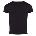 Mens Black Graphic Logo Slim Fit S/s T Shirt 30850 by Emporio Armani Bodywear from Hurleys