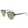 Mens Black & Green RB4246 Clubround Sunglasses 9684 by Ray-Ban from Hurleys