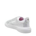 Womens White Auran Trainers 98138 by Moda In Pelle from Hurleys