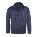 Steve McQueen™ Collection Mens Navy Field Waxed Jacket 12352 by Barbour Steve McQueen Collection from Hurleys