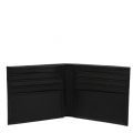 Mens Black Tonal Logomania Bifold Wallet 55290 by Versace Jeans Couture from Hurleys
