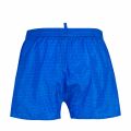Mens Blue Tonal All Over Print Swim Shorts 75133 by Dsquared2 from Hurleys
