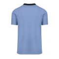 Mens Cool Blue Ampere S/s Polo Shirt 73379 by Barbour International from Hurleys