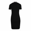 Womens Black Zip Front Trim Midi Dress 50468 by Michael Kors from Hurleys