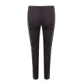 Womens Black PU Panel Trousers 32528 by Versace Jeans from Hurleys