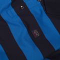 Mens Blue/Navy Classic Stripe Custom Fit S/s Polo Shirt 36707 by Paul And Shark from Hurleys