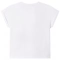Girls White New York S/s T Shirt 104499 by DKNY from Hurleys