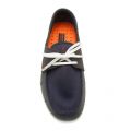 Mens Navy & White Boat Loafers 10274 by Swims from Hurleys