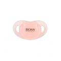 Baby Pink Branded Dummy 7385 by BOSS from Hurleys