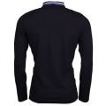 Mens Black Plisy L/s Polo Shirt 15153 by BOSS from Hurleys