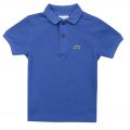 Boys Elysee Blue Classic Pique S/s Polo Shirt 23328 by Lacoste from Hurleys