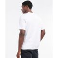 Mens White Formula S/s T Shirt 107356 by Barbour International from Hurleys