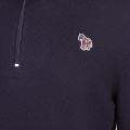Mens Navy Zebra Half Zip Knitted Top 48590 by PS Paul Smith from Hurleys