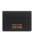 Mens Black Pebbled Leather Card Holder 130518 by Versace Jeans Couture from Hurleys