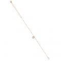 Womens Gold Pasinni Mini Padlock Bracelet 80560 by Ted Baker from Hurleys