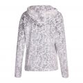 Womens White Leopard Tasha Hooded Zip Through Lounge Top 80419 by UGG from Hurleys