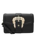 Womens Black Branded Buckle Shoulder Bag 43785 by Versace Jeans Couture from Hurleys