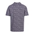 Mens Navy Micsup Printed S/s Polo Shirt 89437 by Ted Baker from Hurleys