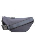 Mens Dark Blue Magnified B Bumbag 99770 by BOSS from Hurleys