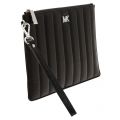 Womens Black Quilted Clutch Bag 31210 by Michael Kors from Hurleys